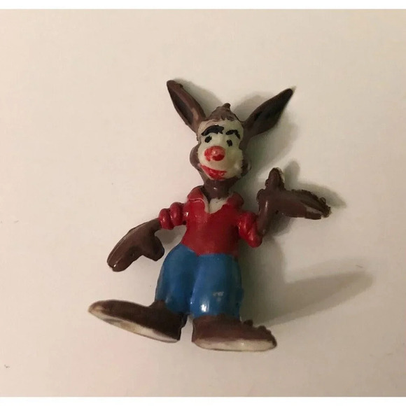 Vintage Marx Tinykins Hanna Barbera Brer Rabbit  Miniature Figure Hand Painted - Picture 2 of 13